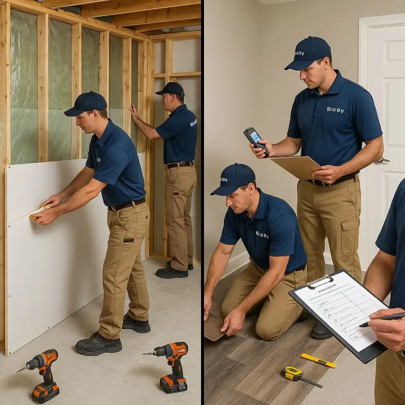 Repairs and Reconstruction process in Fern Prairie, WA