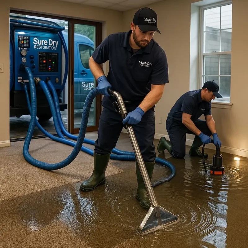 Water Extraction and Removal process in Fern Prairie, WA